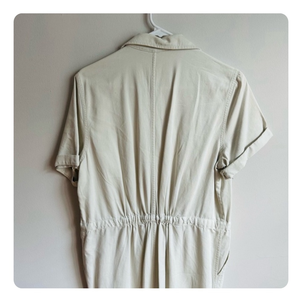 ★ Gap Utility Jumpsuit - Color Off white/ Grey Stone ★ - Picture 12 of 17